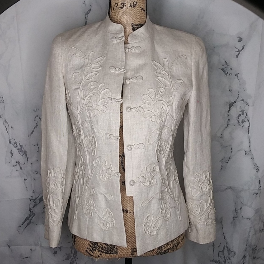 Talbot 100% Irish linen blazer